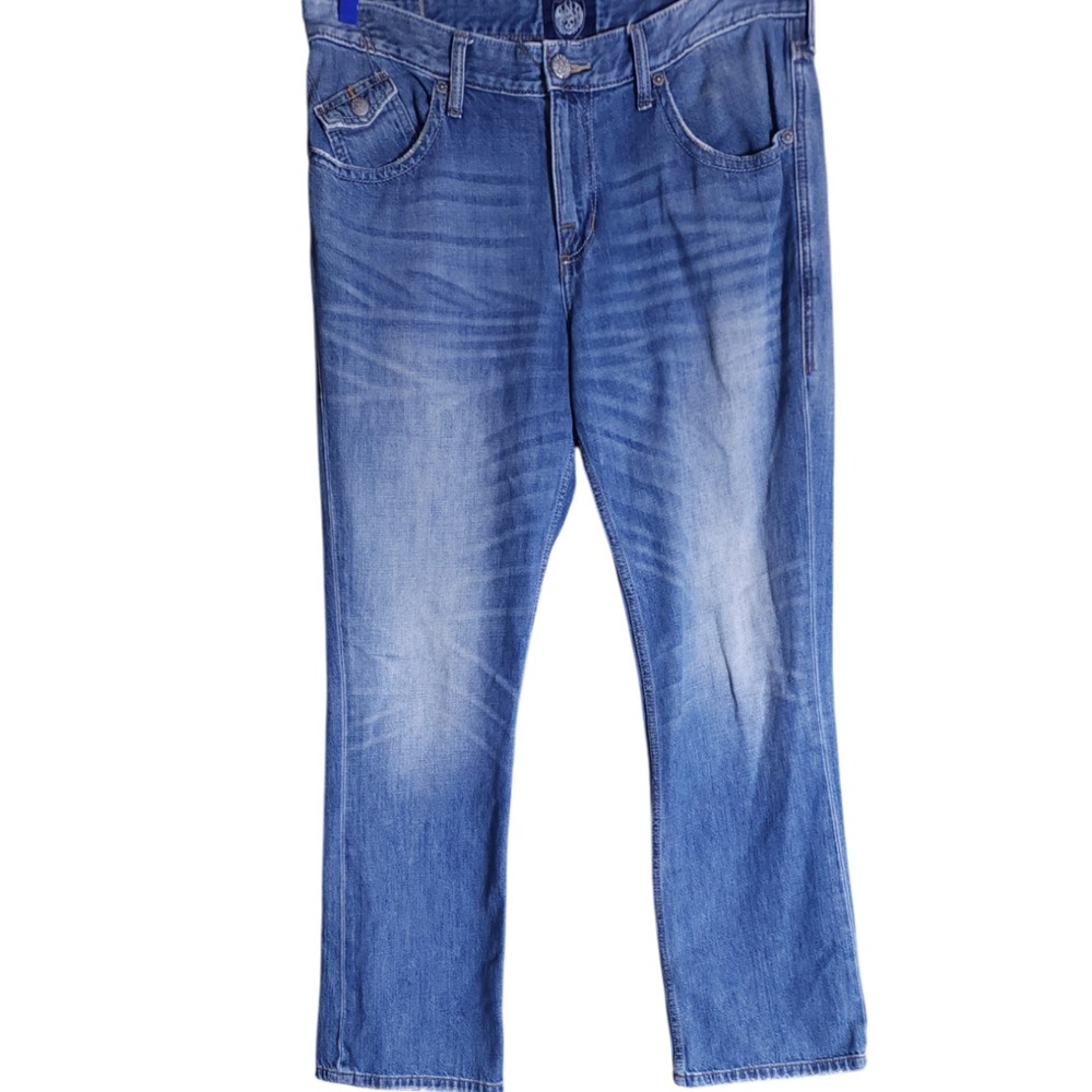 Rock & Republic Henlee Men's 36x32 Baggy Y2K Jeans Skull Grunge Denim 90s Relaxe